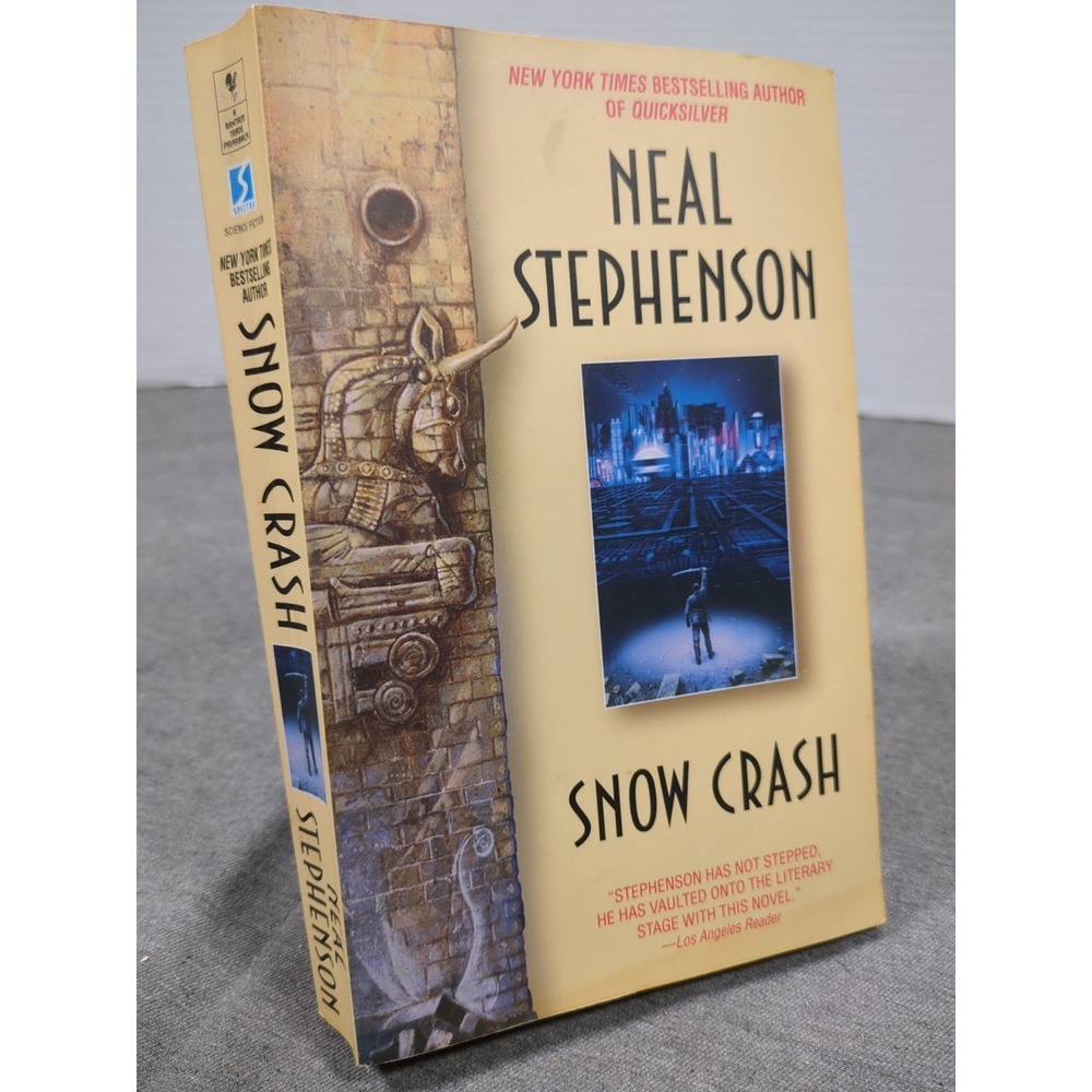 Snow Crash Neal Stephenson Bantam Spectra Trade Paperback Reissue September 2003
